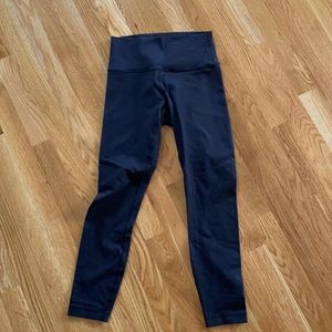 Lululemon wonder under high rise crop 23”